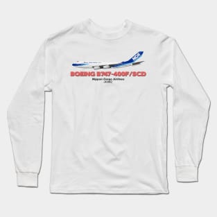 Boeing B747-400F/SCD - Nippon Cargo Airlines Long Sleeve T-Shirt